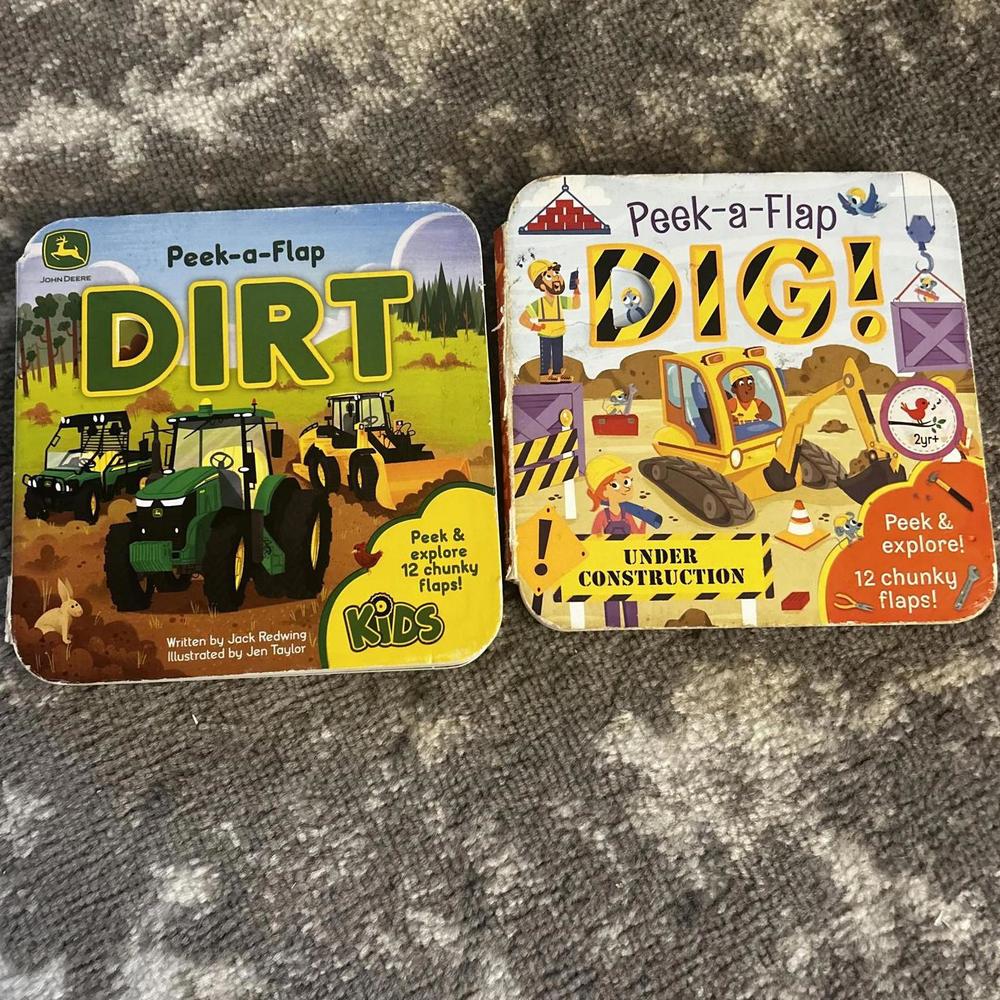 Scholastic Board Books-Dirt & Dig